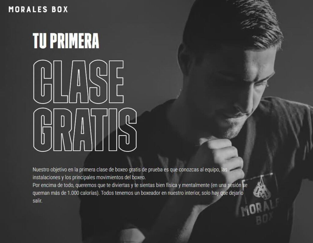 Clase de Boxeo Gratuita - Portada