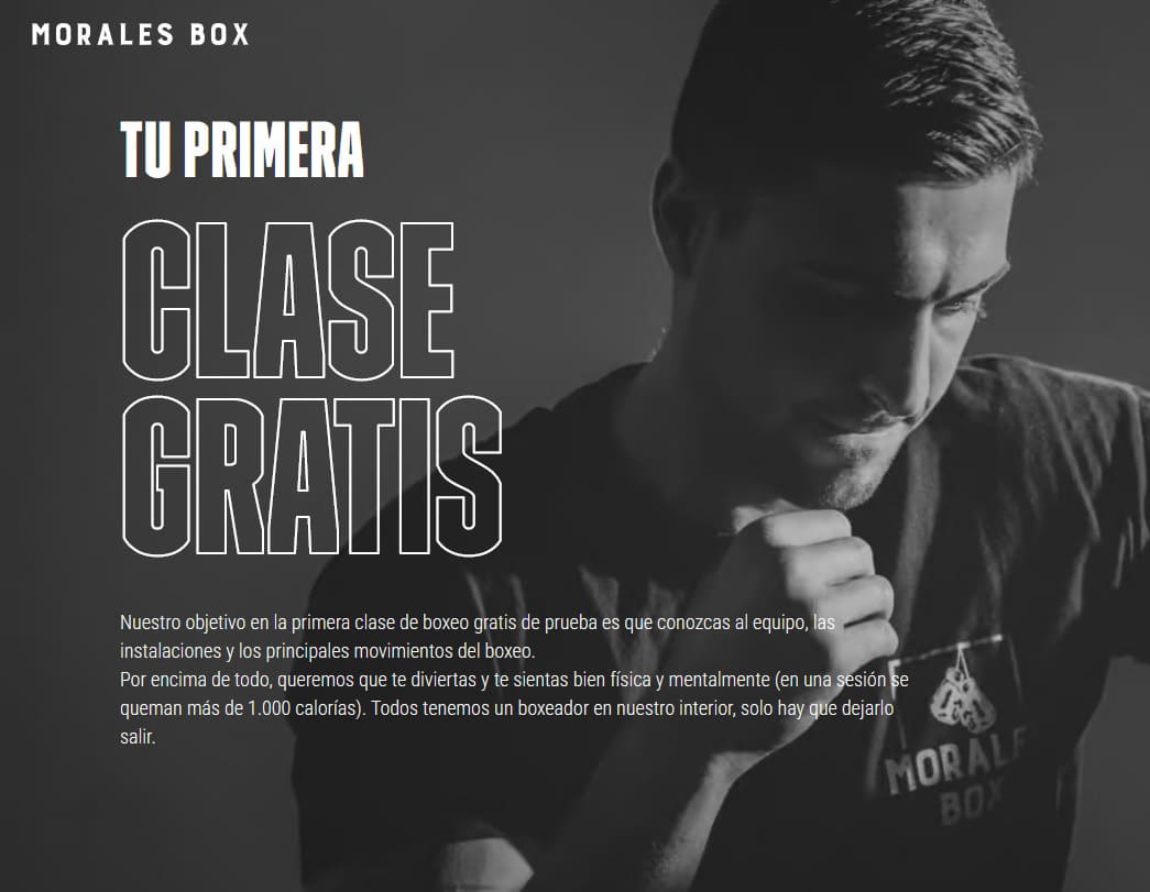 Clase de Boxeo Gratuita - Portada