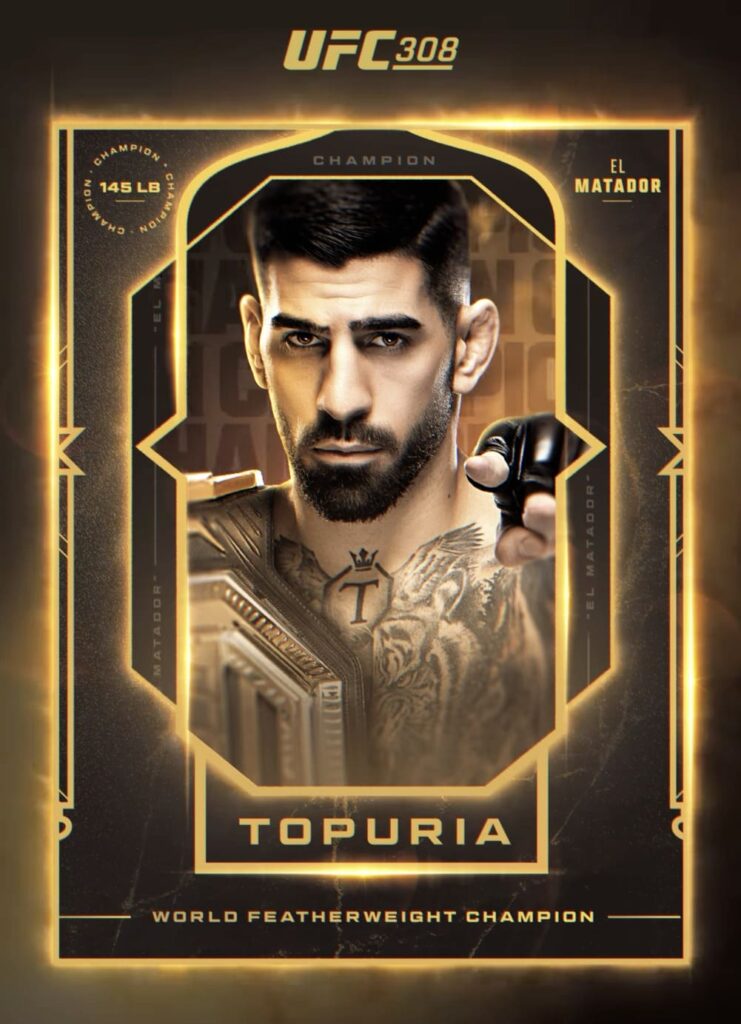 UFC 308 - Topuria vence a Holloway - Portada