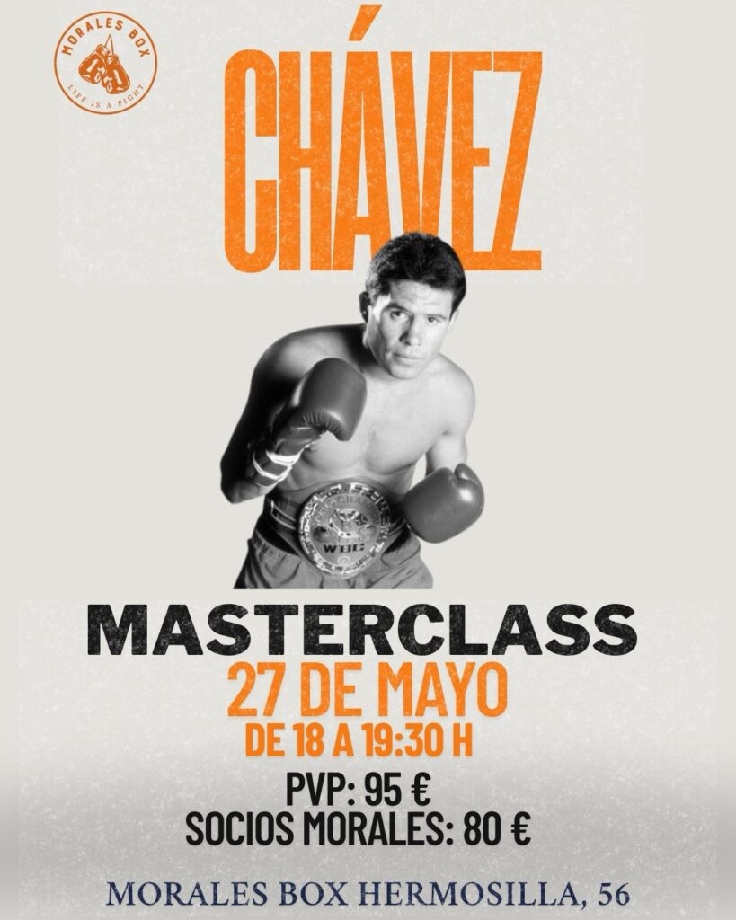 Masterclass de Julio César Chávez en Madrid - Portada