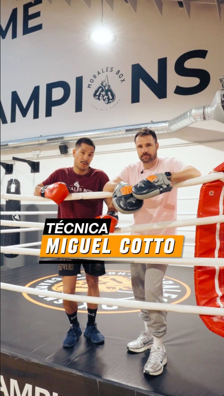 Técnicas de boxeadores La técnica brutal de Miguel Cotto