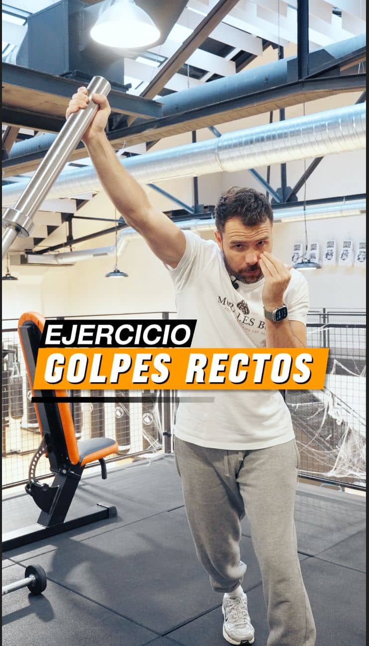 Ejercicio para mejorar los golpes rectos en boxeo - Portada