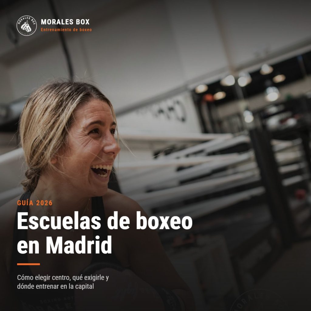 Escuelas de boxeo en Madrid: clase de boxeo en Morales Box