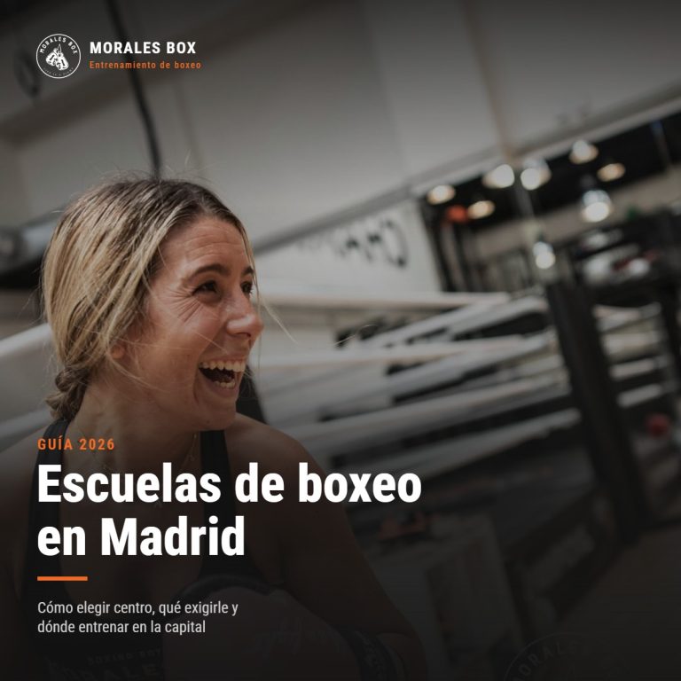 Escuelas de boxeo en Madrid: clase de boxeo en Morales Box